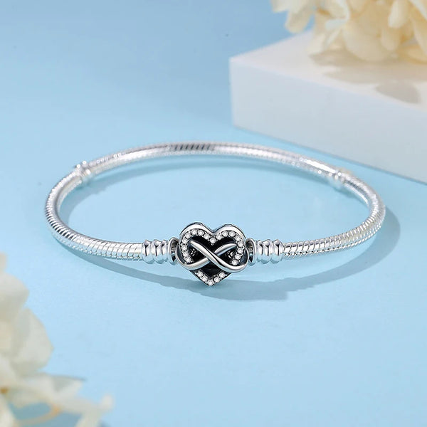 Sparkling Love Charm Bracelet