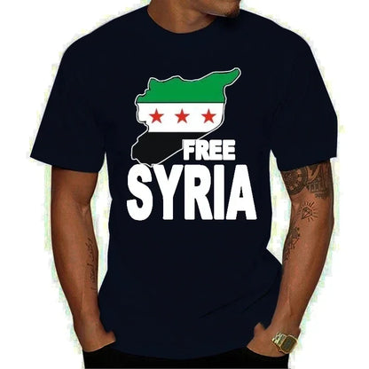 Free Syria O-Neck Tee