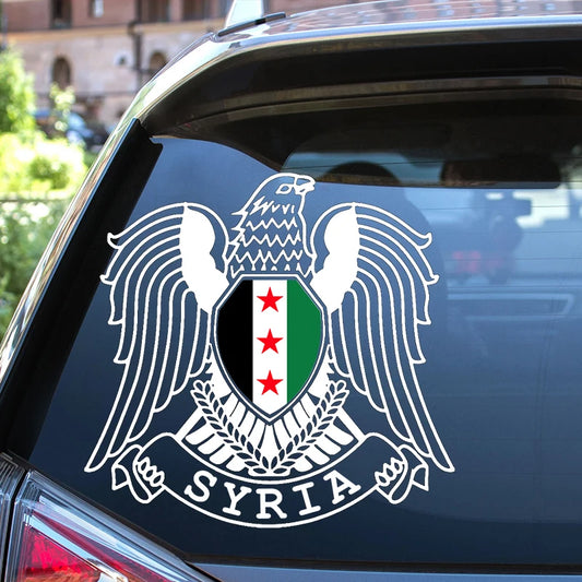 Syria Pride Car Decal