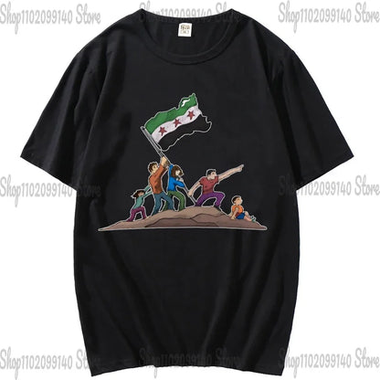 Free Syria O-Neck Tee