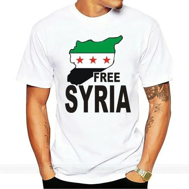 Free Syria O-Neck Tee